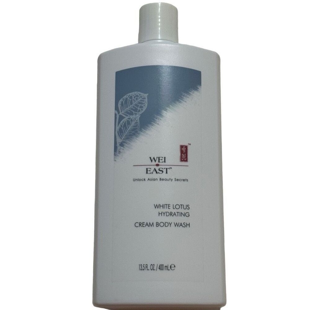 Wei East White Lotus Cream Bath Wash ~ 13.5 fl oz. 400ml  Sealed / NEW